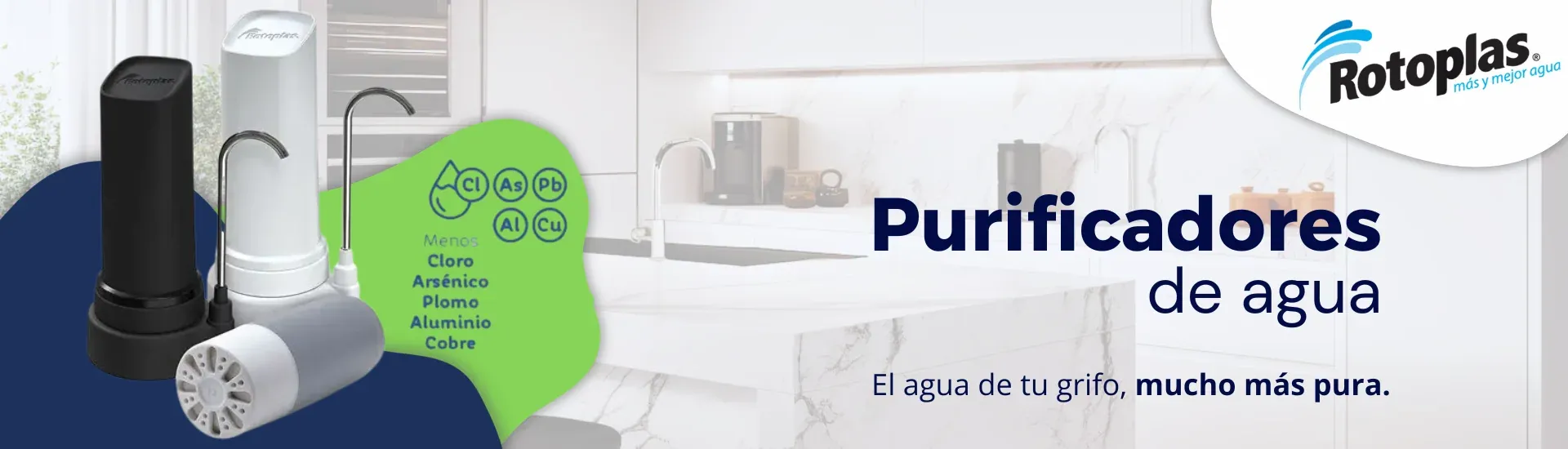 Purificadores de Agua Rotoplas