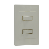 Placa Electrica Edy Brina BR-13802 de 2 Interruptor